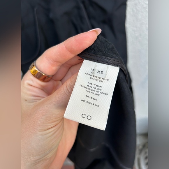 CO V Neck Maxi Dress in Black New With Tags! - Picture 10 of 12